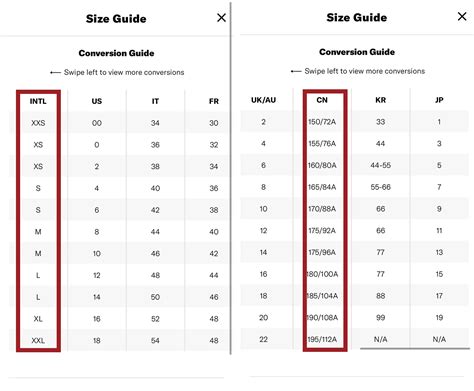 how are mens pants sized in china